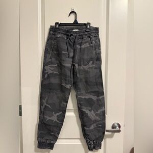 TNA Gray Camouflage Track Pants